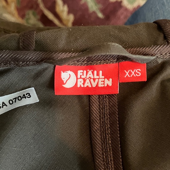🔥Fjällräven Kanika/Nika G‑1000 Windbreaker — Olive XXS | Excellent Condition 🔥 - Picture 15 of 16
